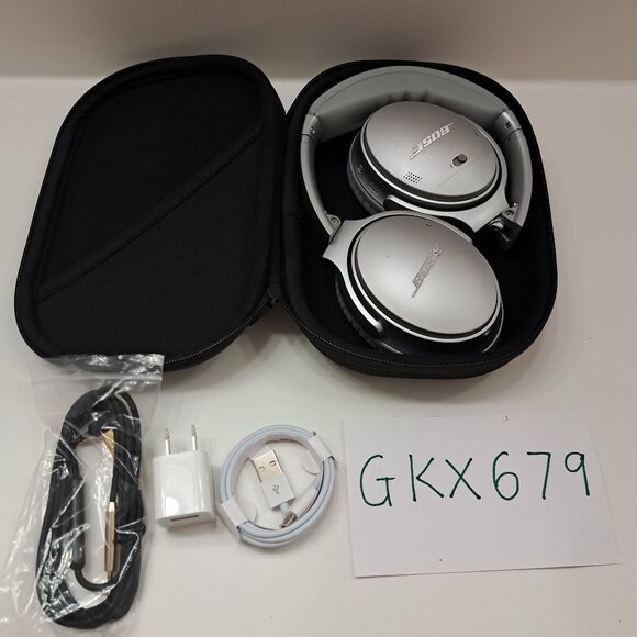 Silver Bose Qc35 Ii Noise Cancelling Headphones Bose QuietComfort